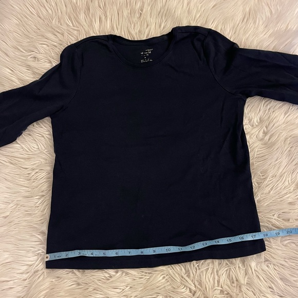 Christopher & Banks | Basic | Navy | Long sleeve tee - Picture 5 of 10